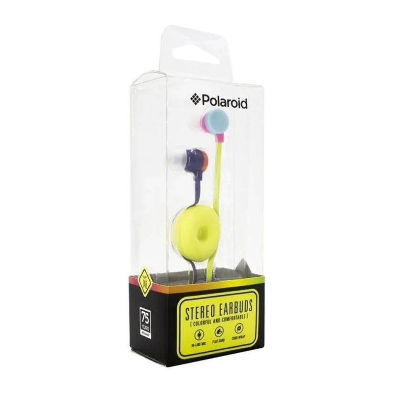 POLAROID - Audifonos In-Ear Manos Libre Polaroid Earbuds Verde