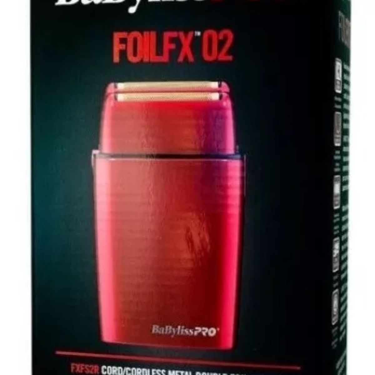 BABYLISS PRO - Máquina Afeitadora Shaver Fx02 Red.