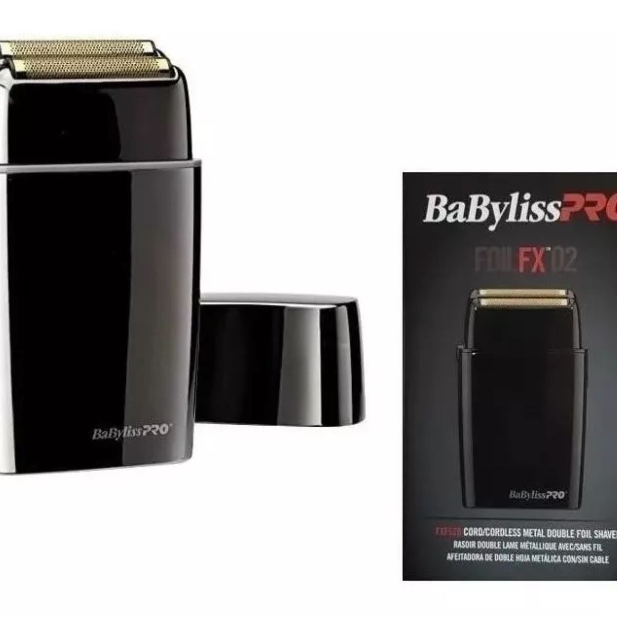 BABYLISS PRO - Máquina Afeitadora Shaver Fx02 Black.