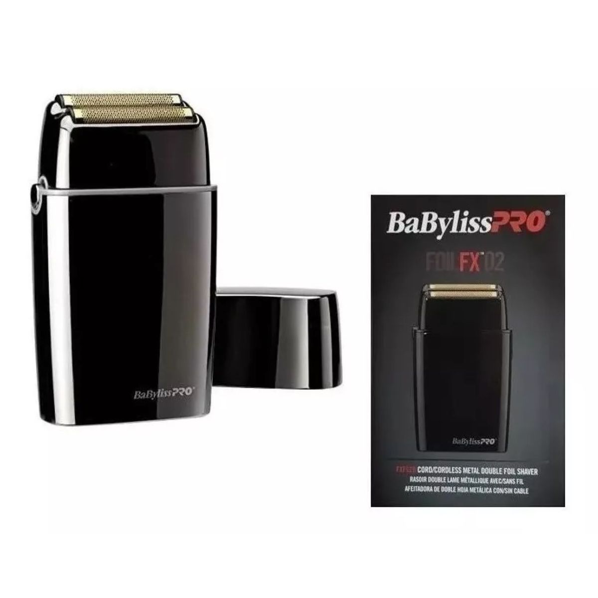 BABYLISS PRO - Máquina Afeitadora Shaver Fx02 Black.