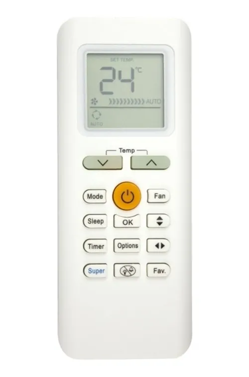 GENERICO Control Remoto Para Aire Acondicionado Midea Rg70a