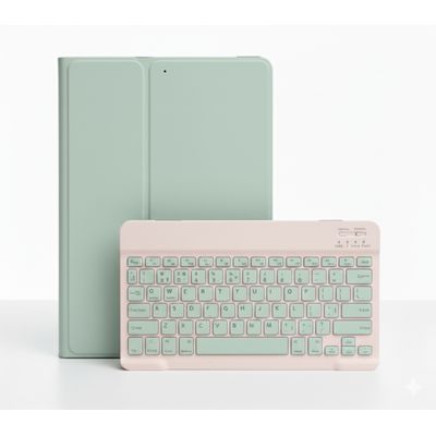 Imagen 2 del producto Funda Verde claro con teclado para IPAD 10,2