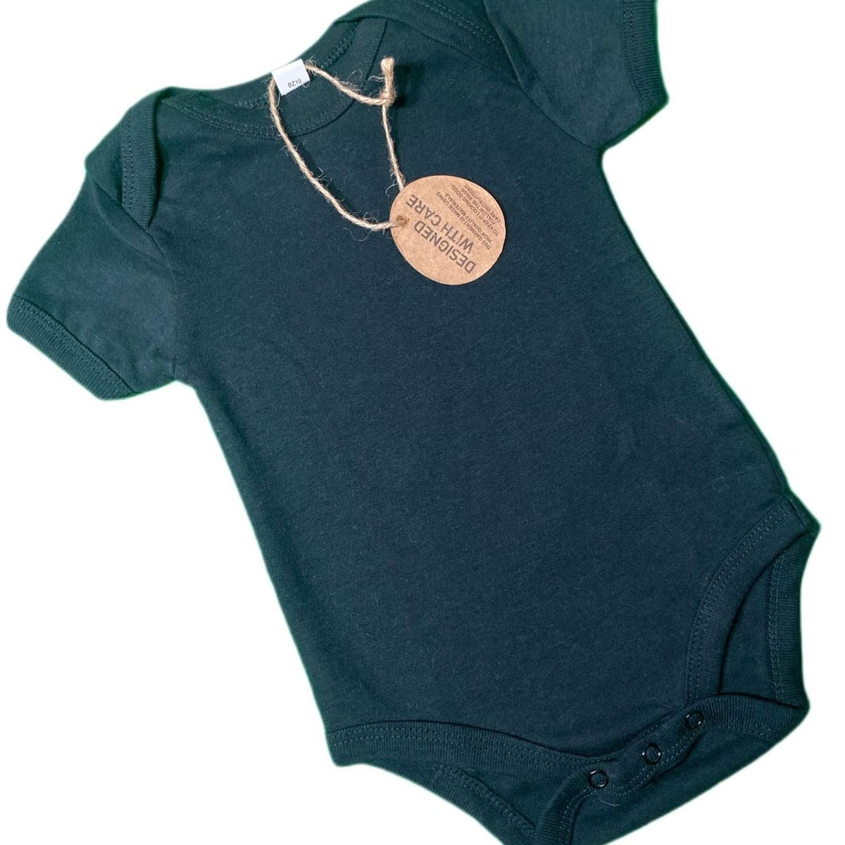 AUKAI - Body de algodón negro