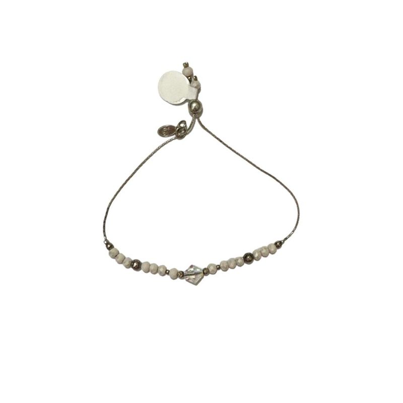 GENERICO - Pulsera Ajustable de Plata