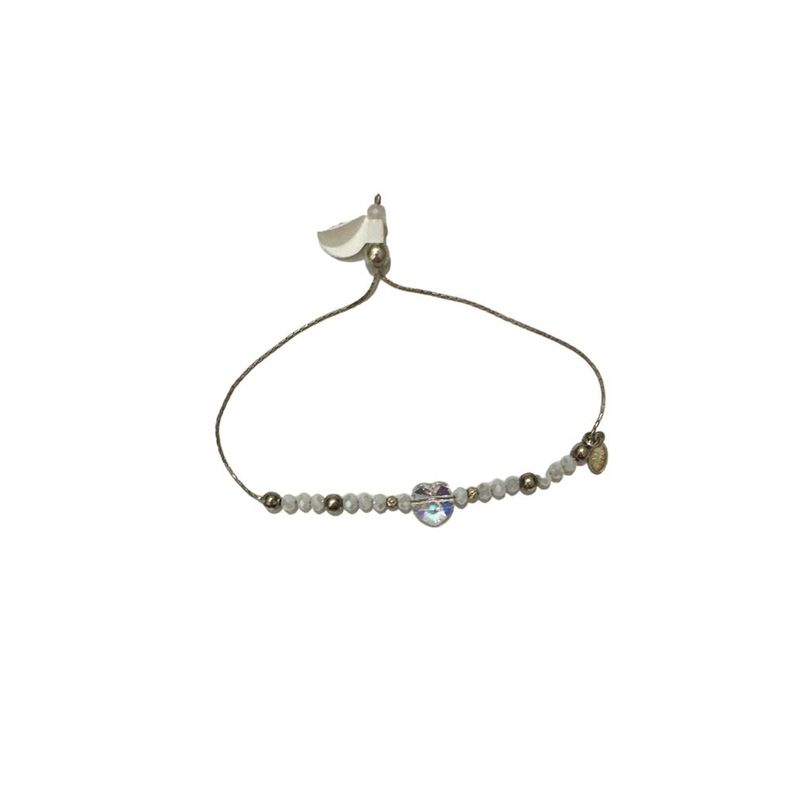 GENERICO - Pulsera Ajustable de Plata