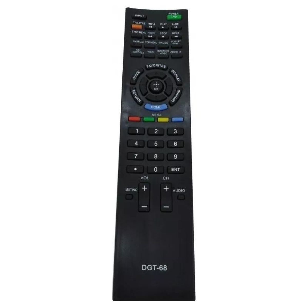 GENERICO - Control Para Sony Bravia Kdl-22bx320 22ex350 32cx520 R400a