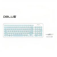 TECLADO ULTRA DELGADO PARA PC WHITEGREEN