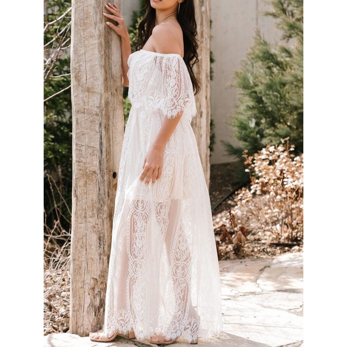 ARRAKASTA - Vestido de lino con cinturón