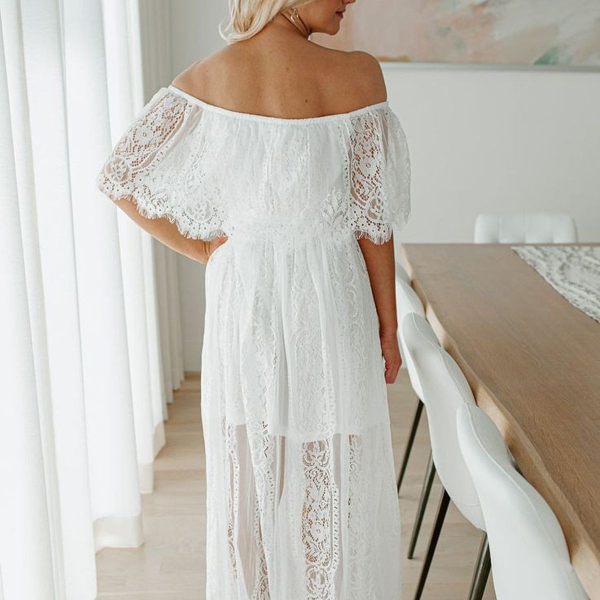 ARRAKASTA - Vestido de lino con cinturón