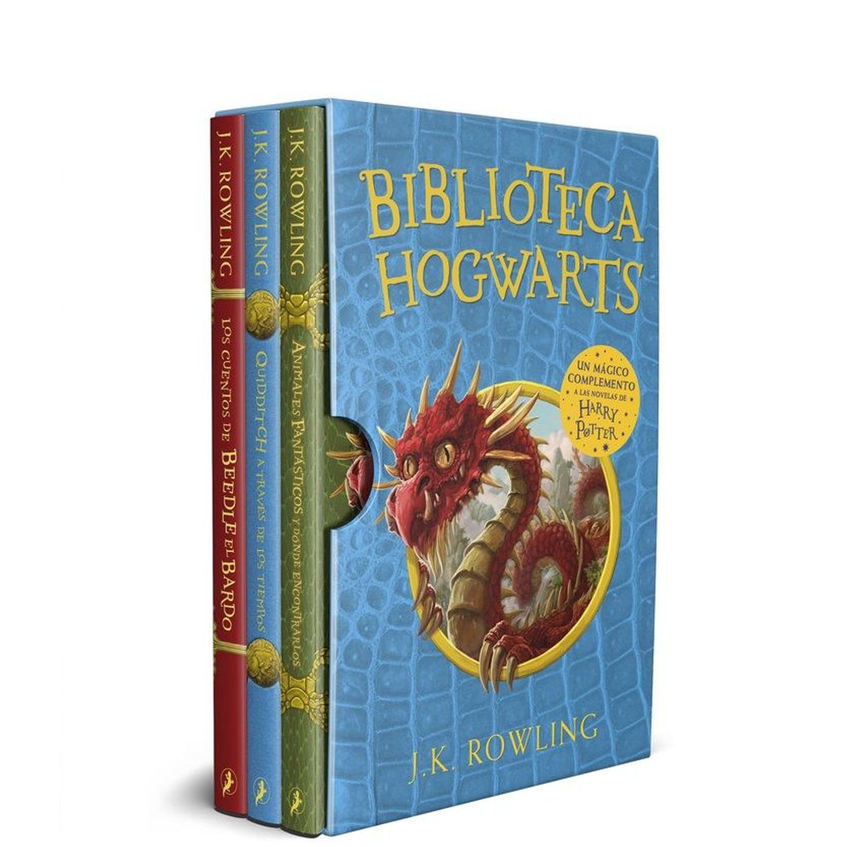 SALAMANDRA - ESTUCHE BIBLIOTECA HOGWARTS