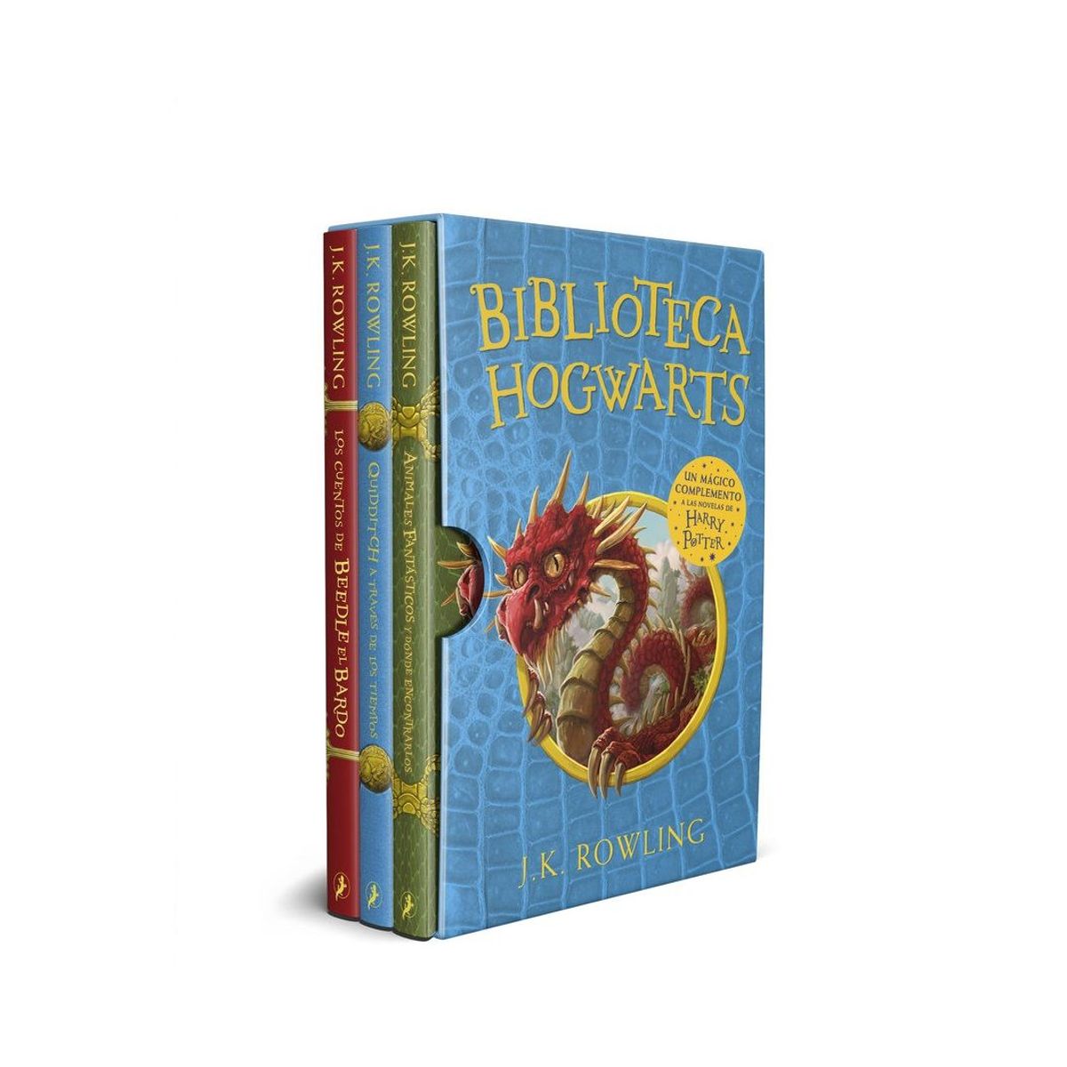 SALAMANDRA - ESTUCHE BIBLIOTECA HOGWARTS