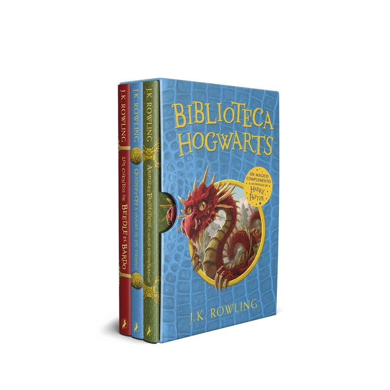 SALAMANDRA - ESTUCHE BIBLIOTECA HOGWARTS