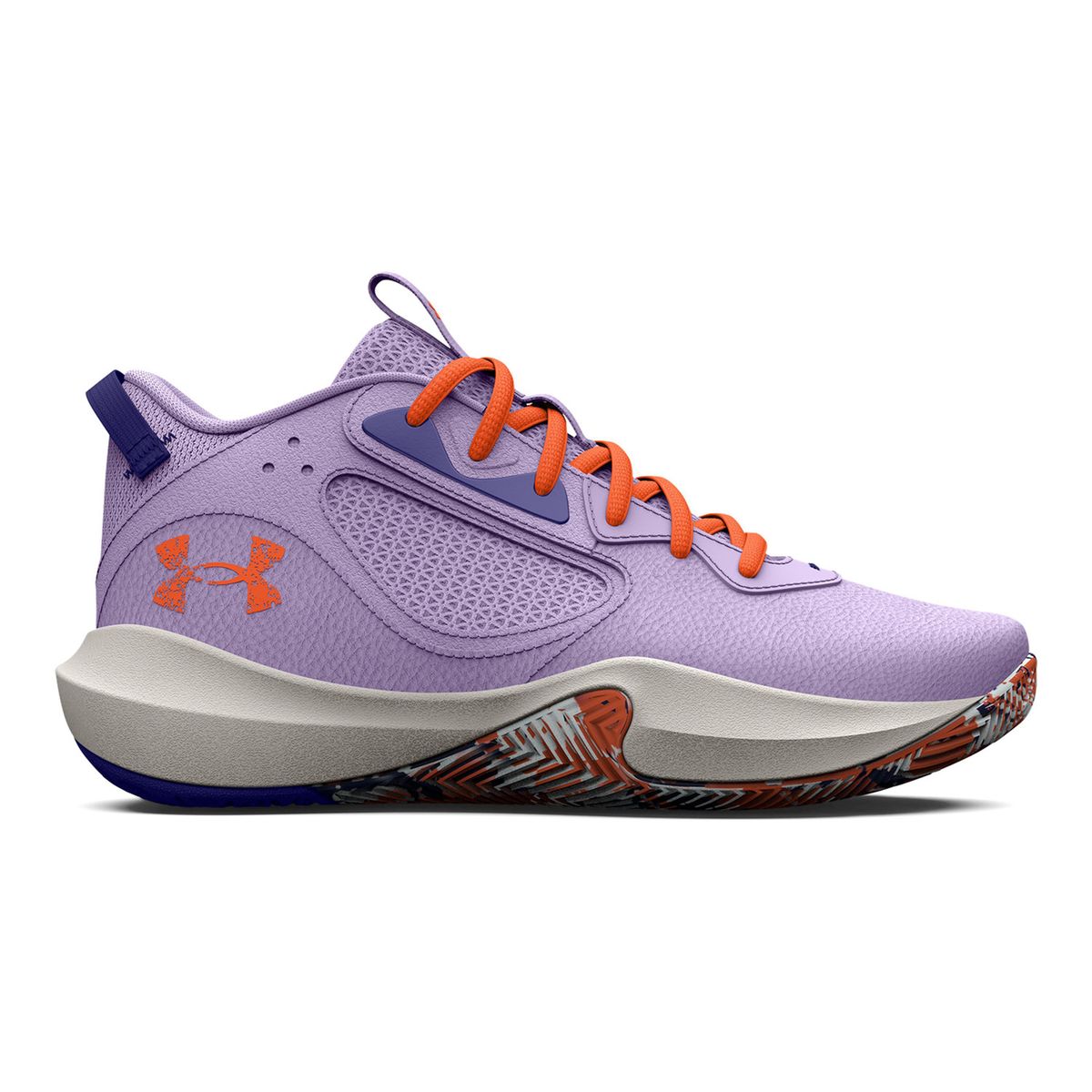UNDER ARMOUR - Zapato Basket Under Armour UA Lockdown 6 Unisex Morado UNDER ARMOUR