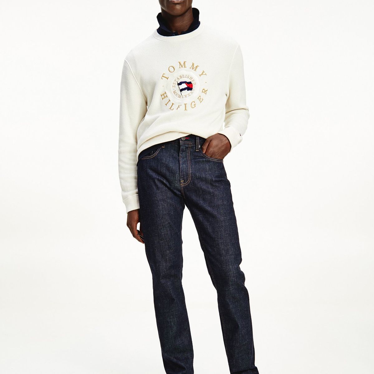 TOMMY HILFIGER - Jeans Core Denton Ohio Rectos Azul Hombre