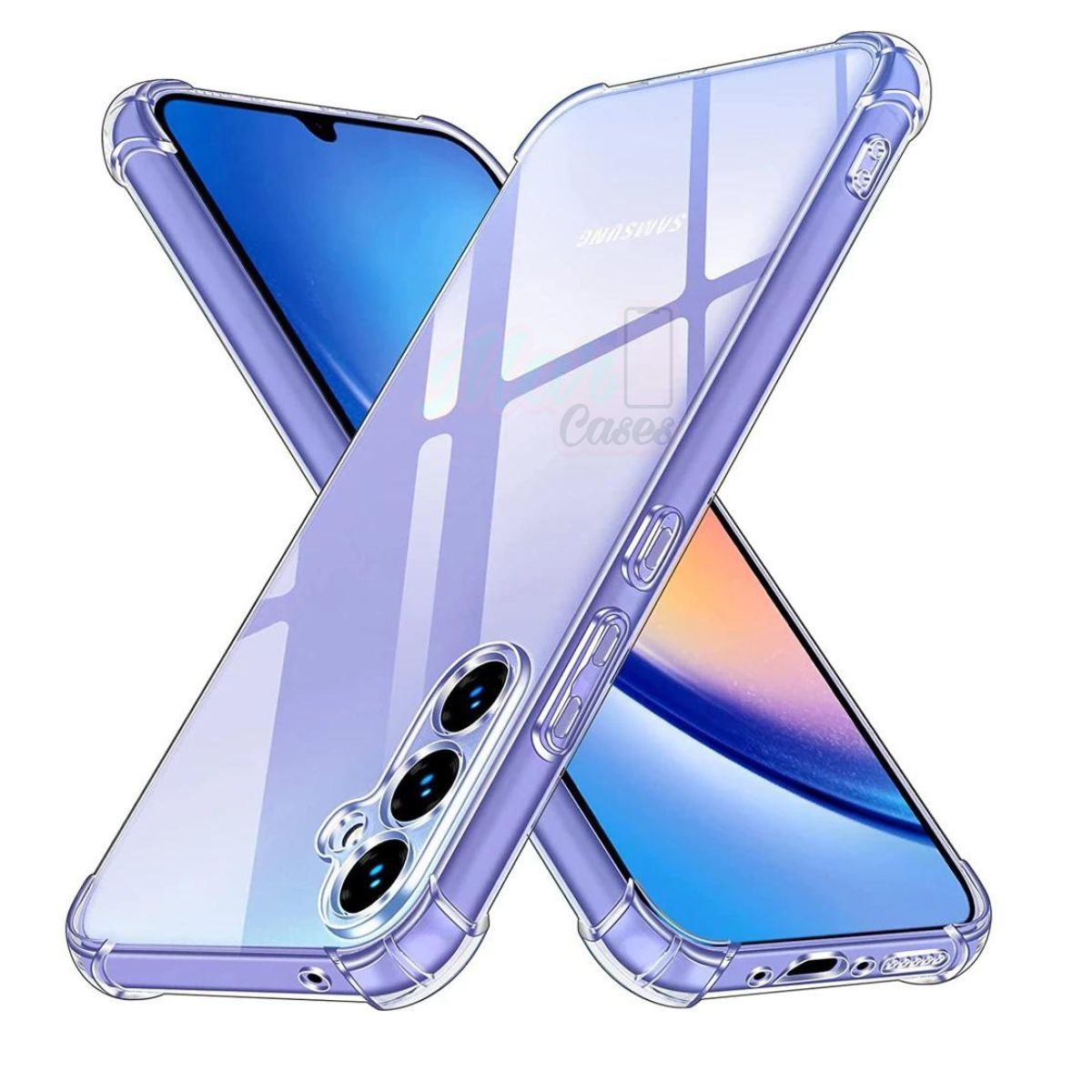 GENERICO - Carcasa Para Samsung A24 Transparente Reforzada
