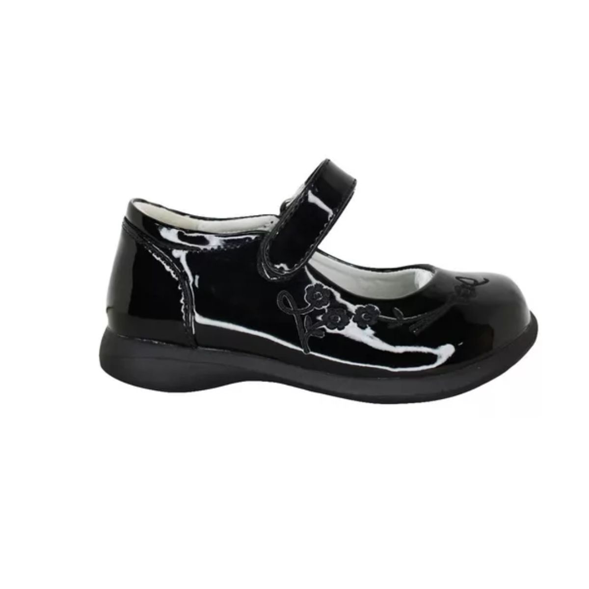 BAMBOO - Zapato Charol De Huasa Negro (18 a 21)