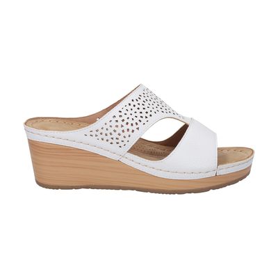 Imagen 1 del producto Sandalia Mujer Blanco/Café Nala 2