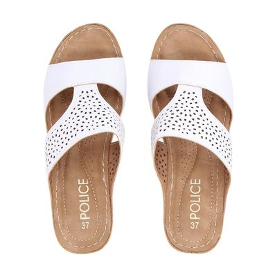 Imagen 2 del producto Sandalia Mujer Blanco/Café Nala 2