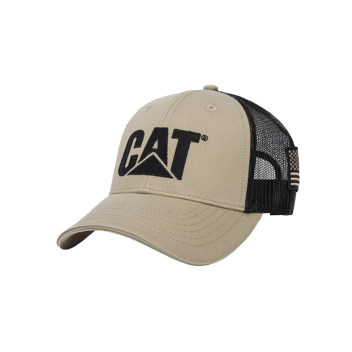 CAT - Jockey Casual Cat Logo Flag Hat Unisex CAT
