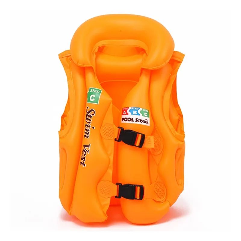 GENERICO - Chaleco Seguridad Inflable Flotador Niños Salvavidas