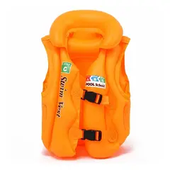 GENERICO - Chaleco Seguridad Inflable Flotador Niños Salvavidas