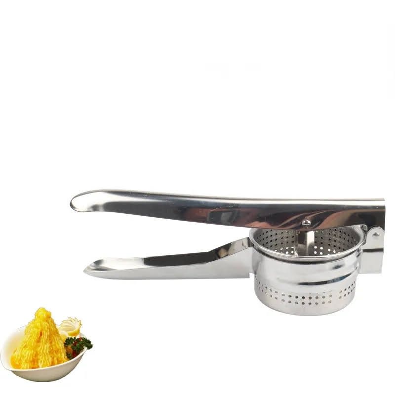 GENERICO - Prensa Papa Verduras Y Frutas Moledor Exprimidor Acero Inox