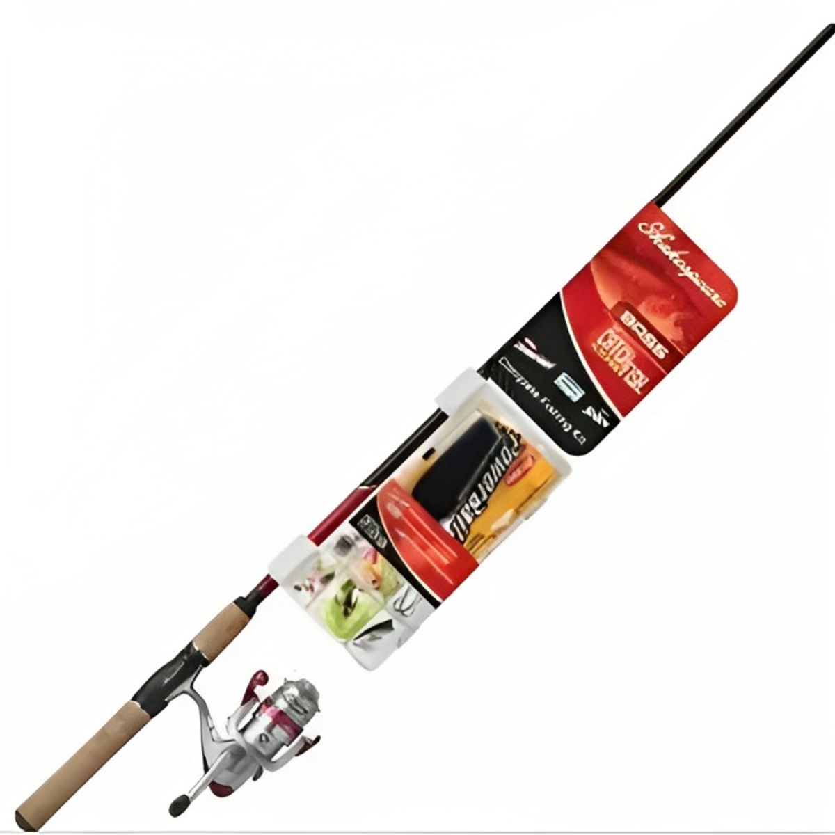 GENERICO - CAÑA DE PESCAR 2,40 Mt,  MAS ACCESORIOS