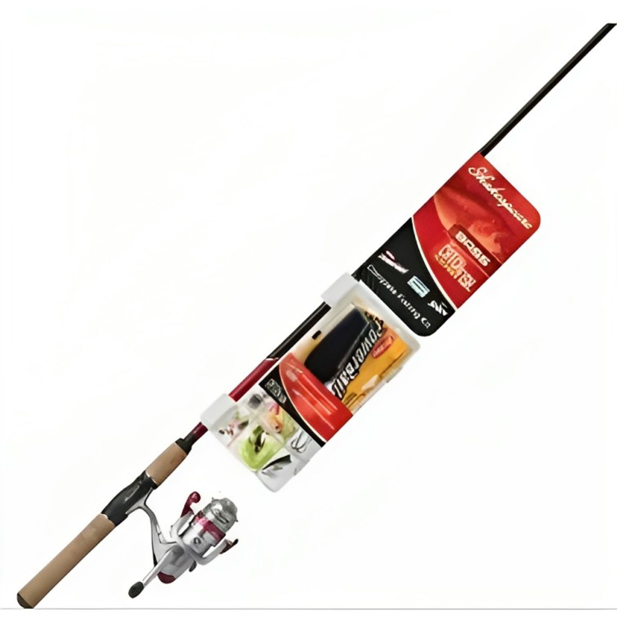 GENERICO - CAÑA DE PESCAR 2,40 Mt,  MAS ACCESORIOS