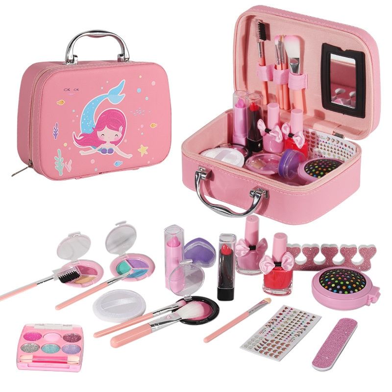 NAUTICA - Juguete de maquillaje lavable regalo de princesa para niñas