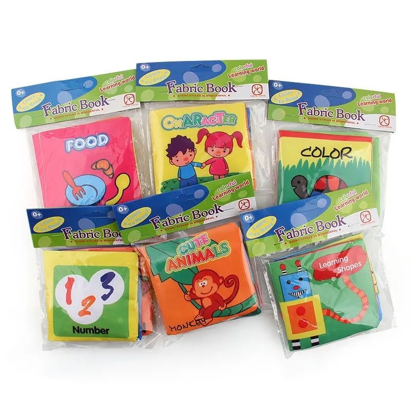 GENERICO - Libro Sensorial Bebe Estimulación Temprana Educativo