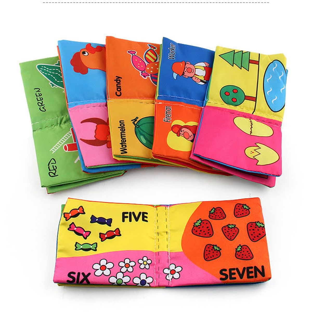 GENERICO - Libro Sensorial Bebe Estimulación Temprana Educativo