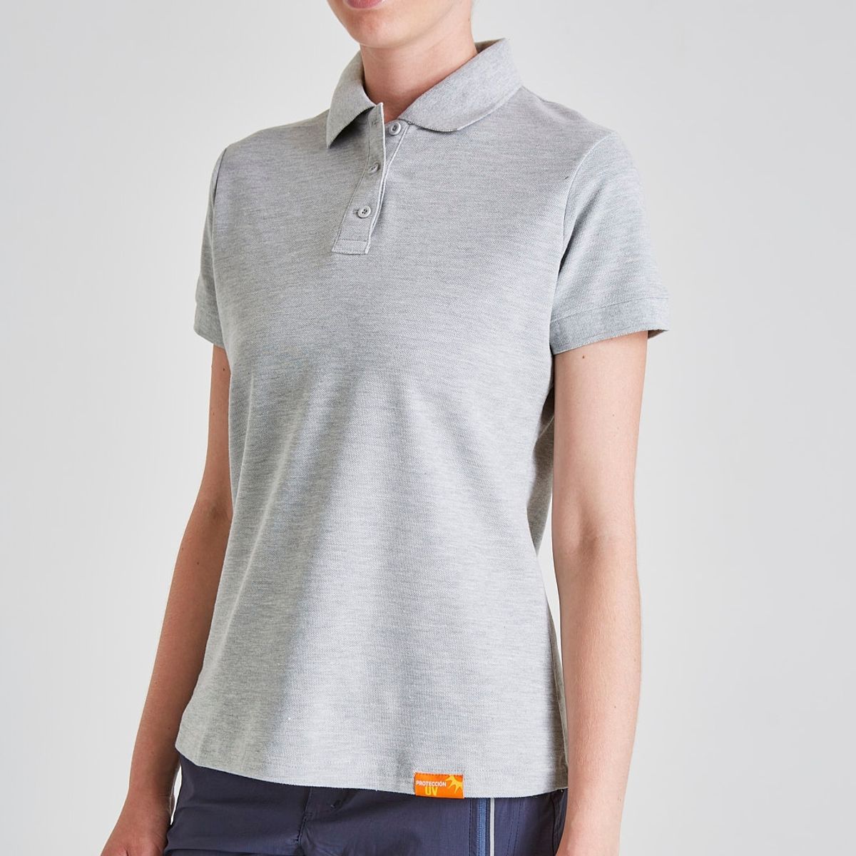 T WORLD - Polera Piqué Mcorta Mujer con protección UV…