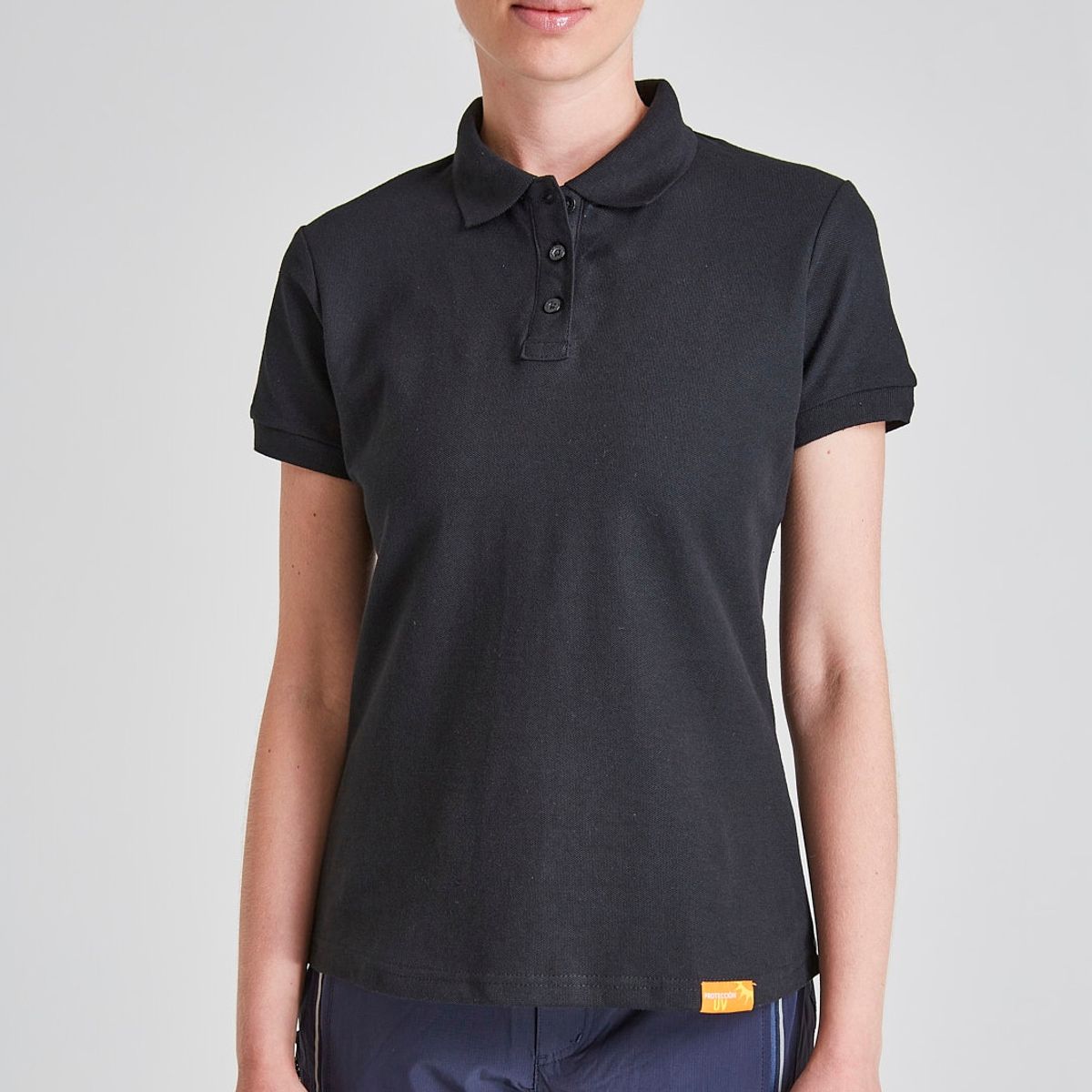 T WORLD - Polera Piqué Mcorta Mujer con protección UV…