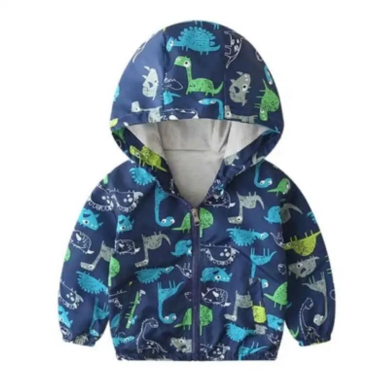 JUMP KIDS - Chaqueta Cortaviento Impermeable Estampado Niño y Bebé Jump Kids