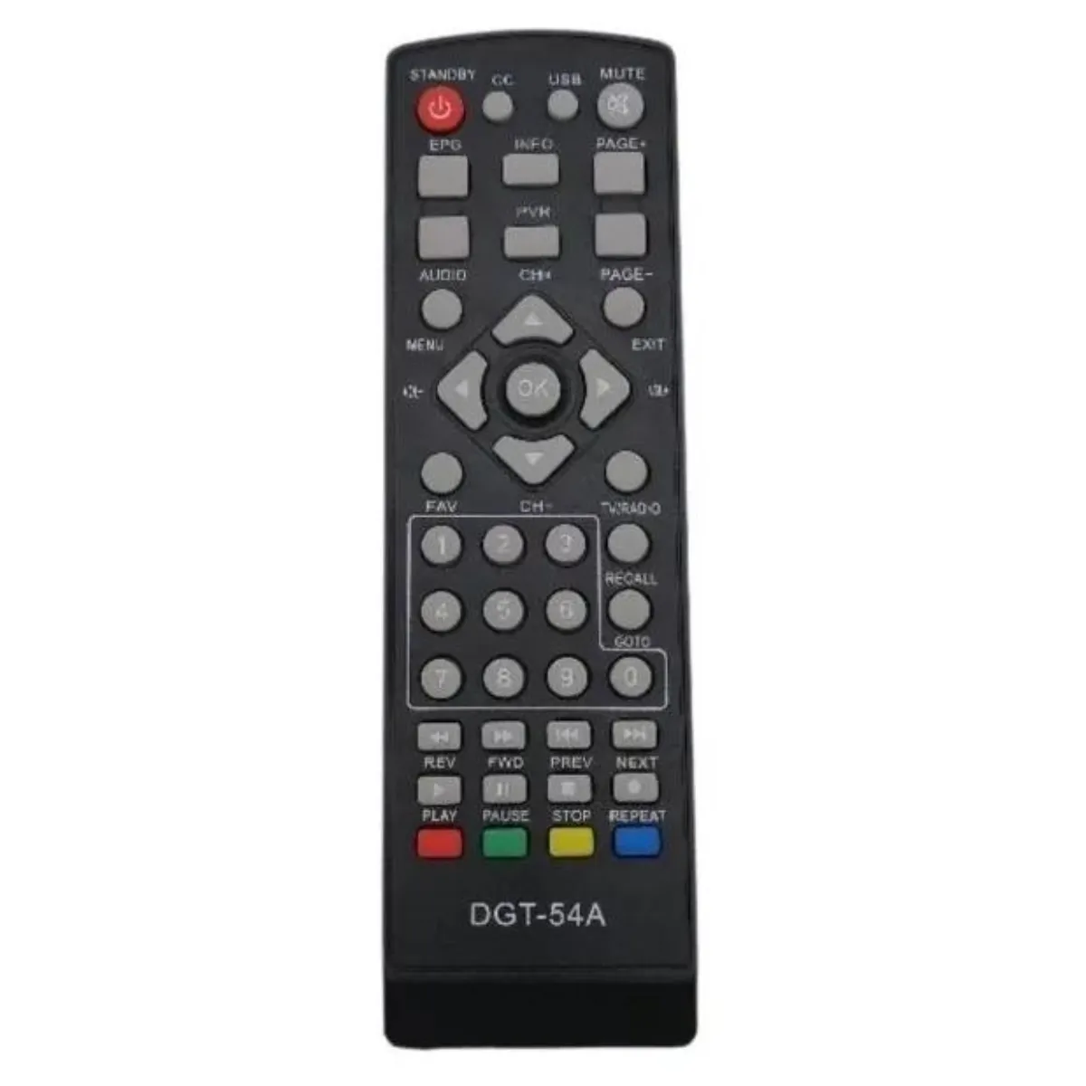 GENERICO - Control Remoto Para Decodificador Mundo Pacifico