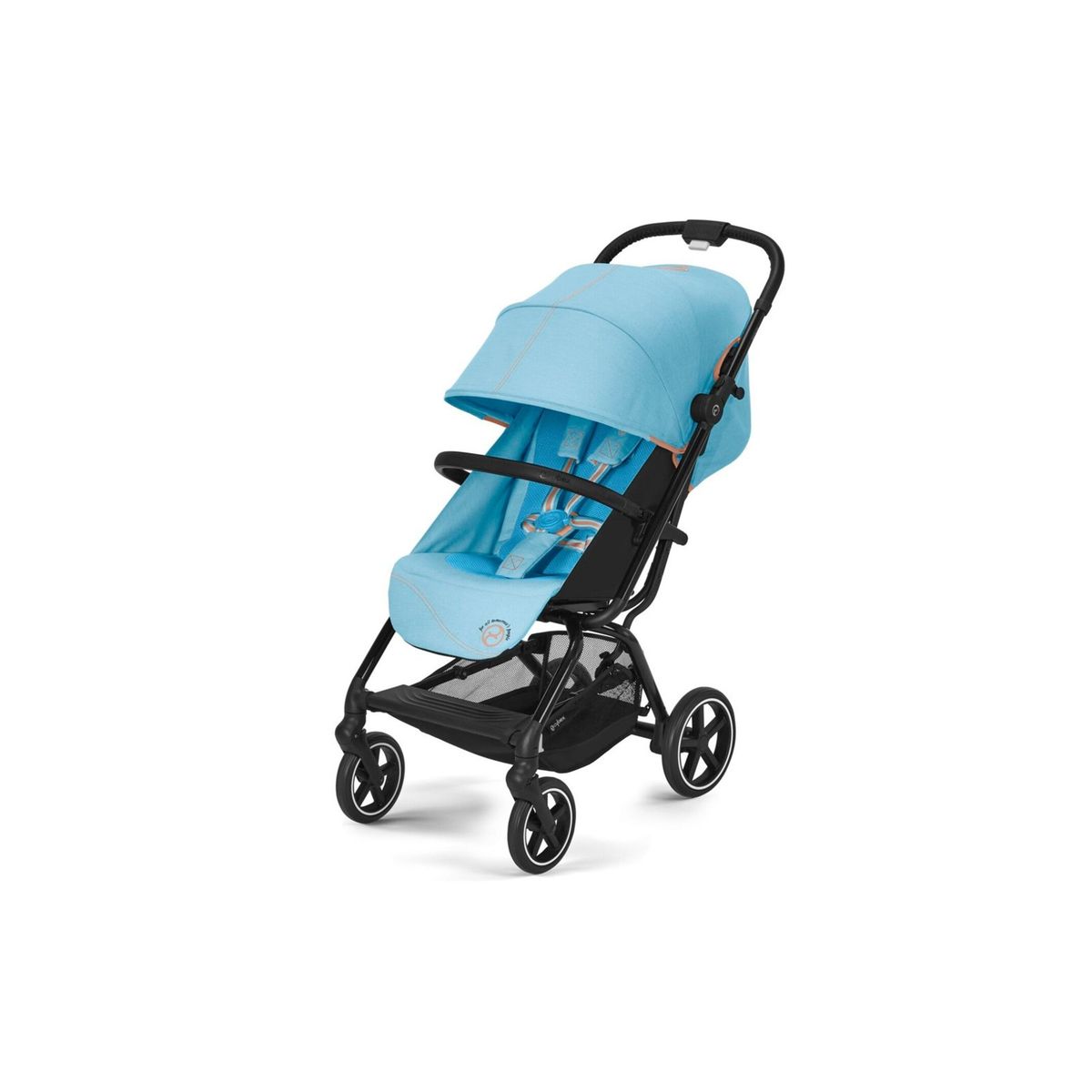 CYBEX - Coche Compacto Eezy S Plus v3 BLK Beach Blue CYBEX