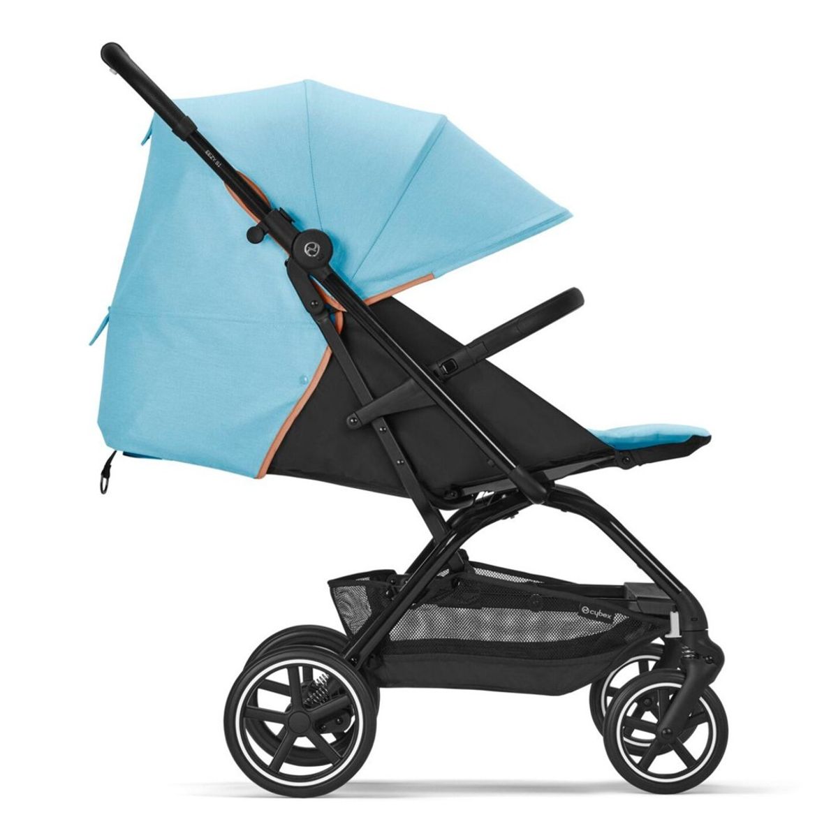 CYBEX - Coche Compacto Eezy S Plus v3 BLK Beach Blue CYBEX