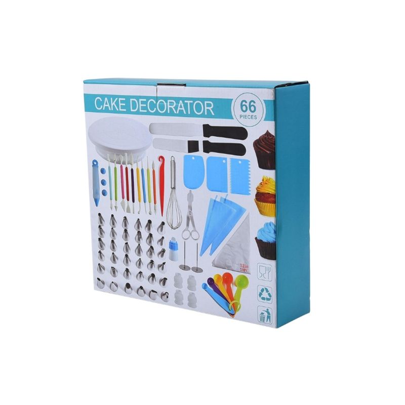 GENERICO - Kit De Repostería 66 piezas