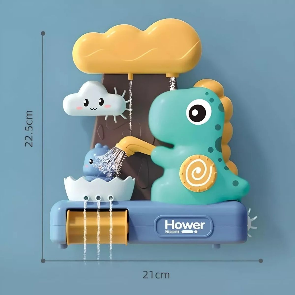 GENERICO - Regadera Rociador De Baño Para Bebes Dinosaurio Juego Ducha