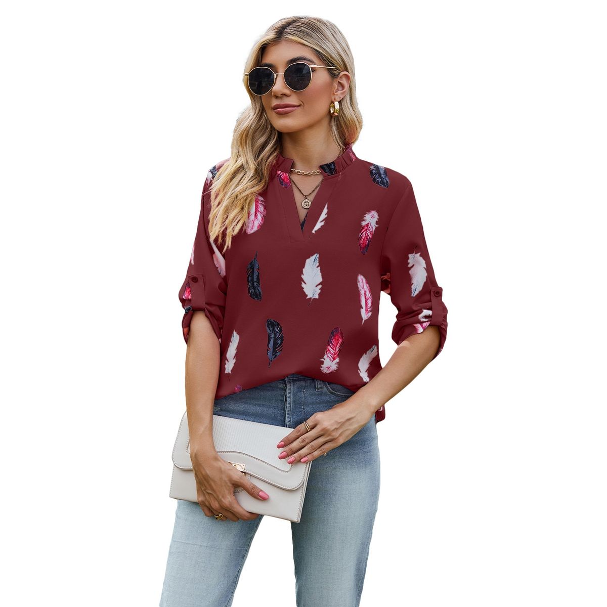 TIOZONEY - Blusa Mujer Verano