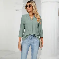 TIOZONEY - Blusa para Mujer Verano