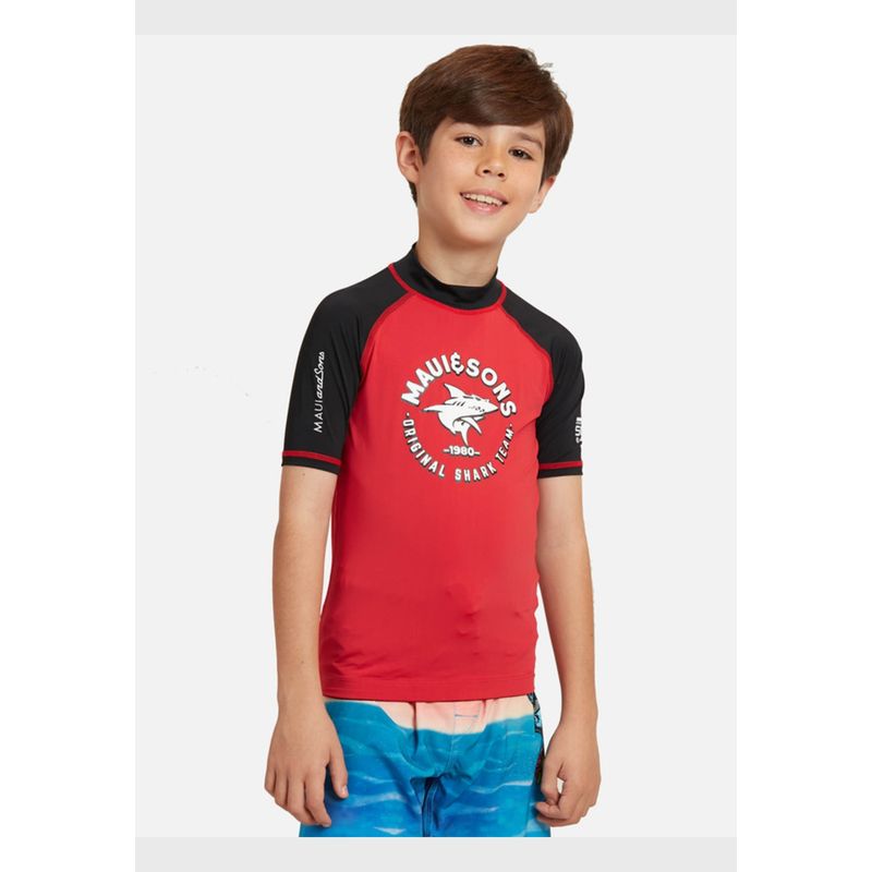 MAUI AND SONS - Polera Sin Nombre De Fantasia Niño Rojo Maui And Sons