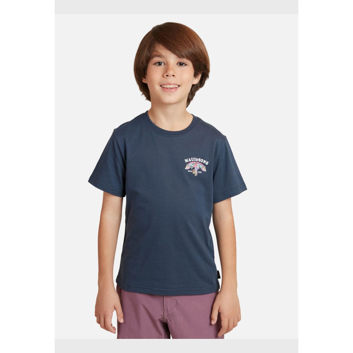 MAUI AND SONS - Polera Another Planet Niño Azul Maui And Sons