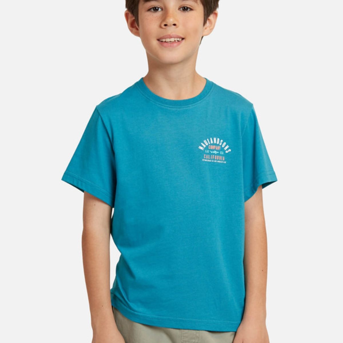 MAUI AND SONS - Polera Maui Comp Niño Azul Maui And Sons