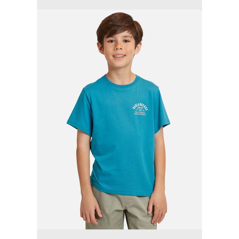 MAUI AND SONS - Polera Maui Comp Niño Azul Maui And Sons