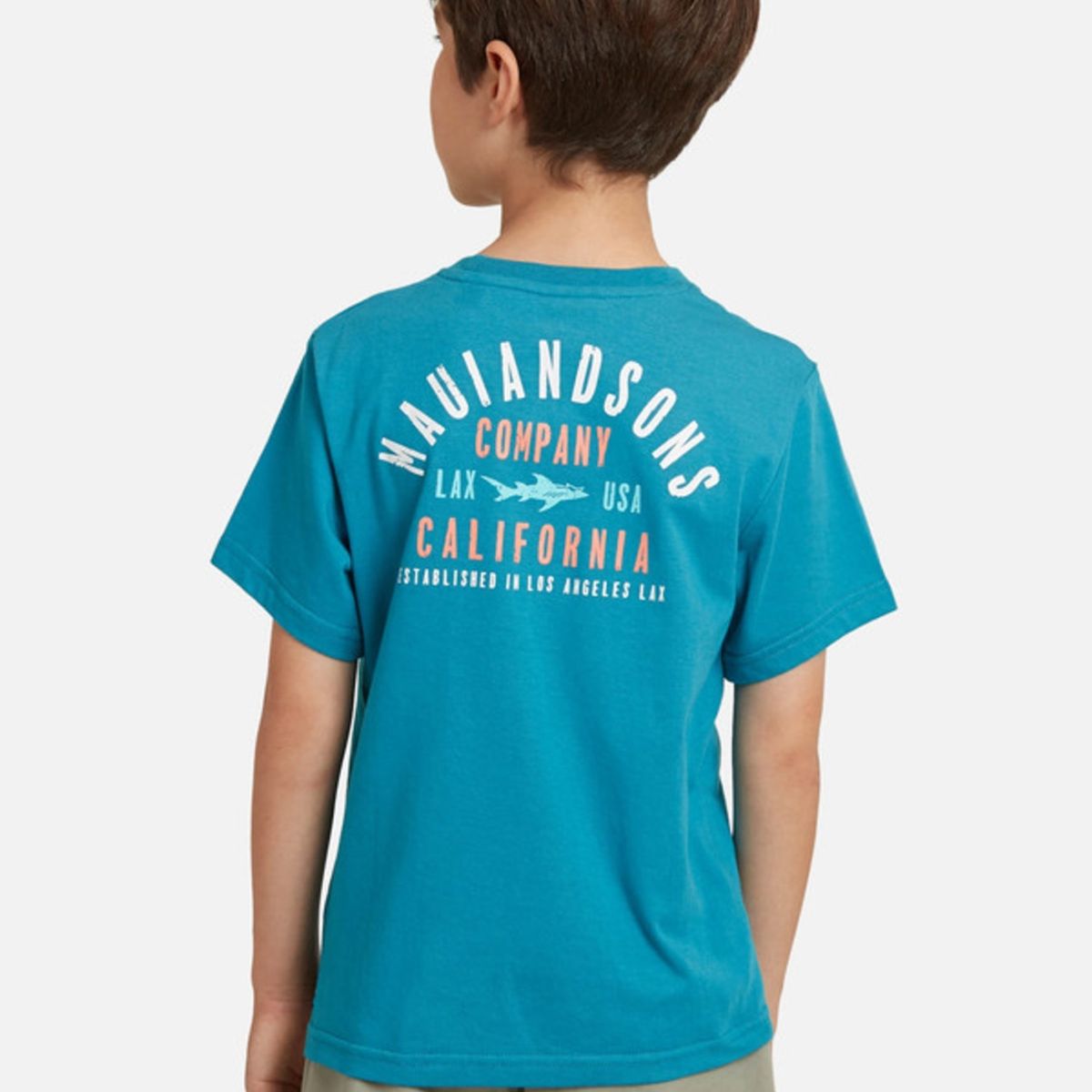 MAUI AND SONS - Polera Maui Comp Niño Azul Maui And Sons