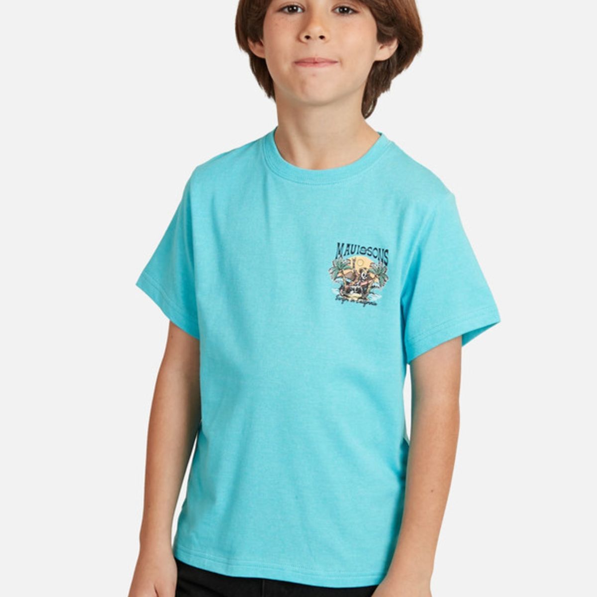 MAUI AND SONS - Polera Sin Nombre De Fantasia Niño Azul Maui And Sons