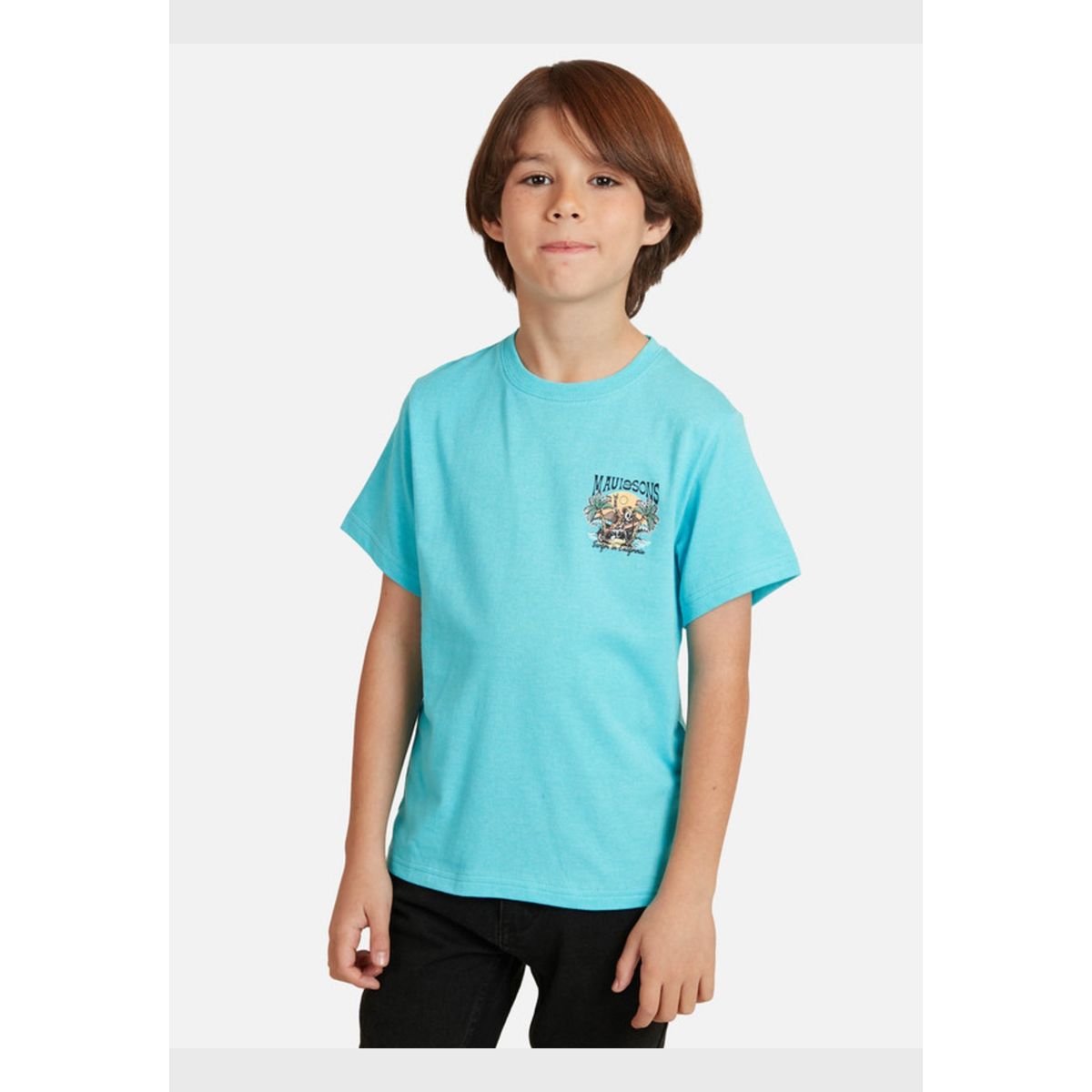 MAUI AND SONS - Polera Sin Nombre De Fantasia Niño Azul Maui And Sons