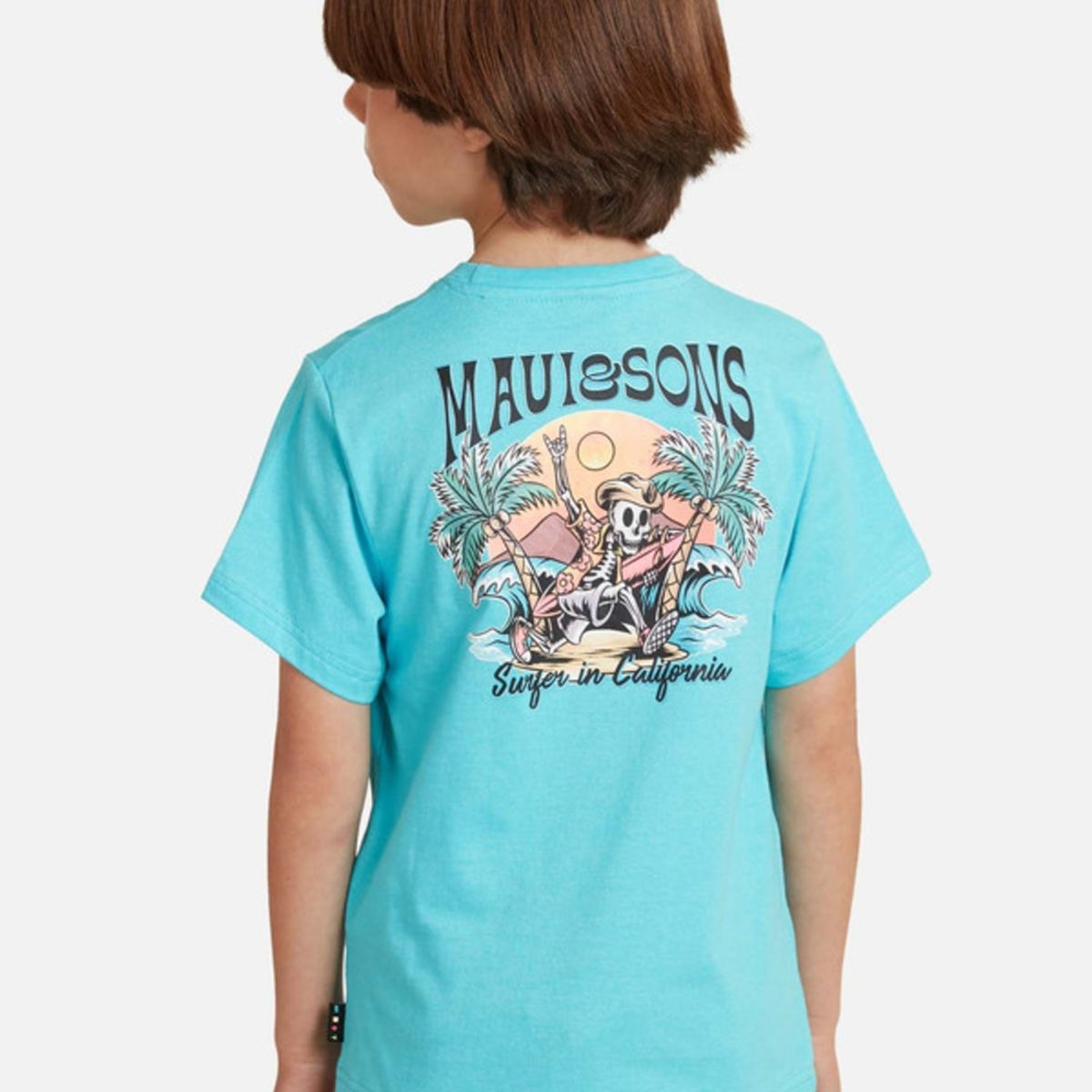 MAUI AND SONS - Polera Sin Nombre De Fantasia Niño Azul Maui And Sons