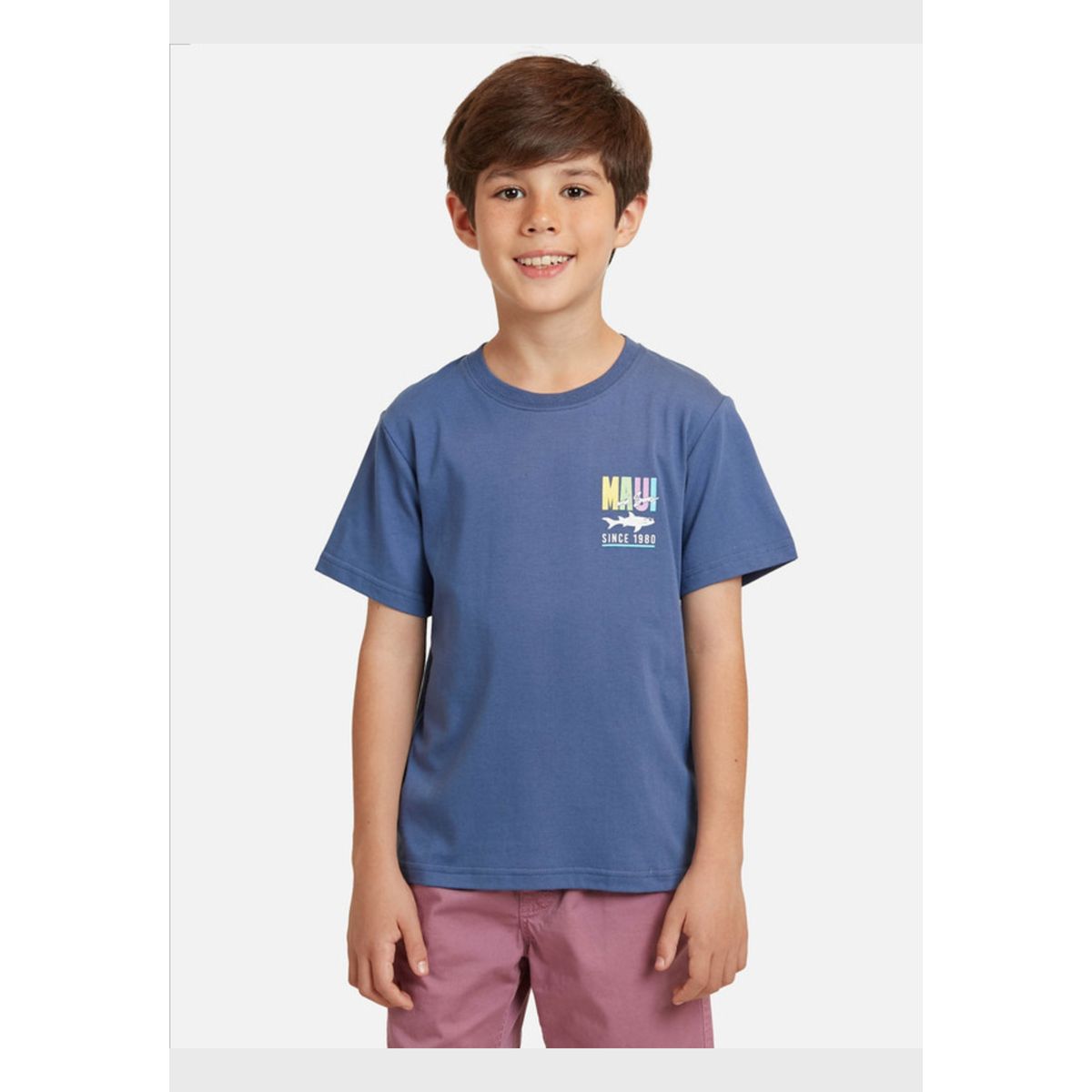 MAUI AND SONS - Polera Maui Classic Niño Azul Maui And Sons